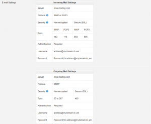 email account settings 2