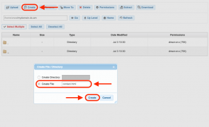 Creating the contact.html file which will contain the contact form fields that the site visitors will fill out.
