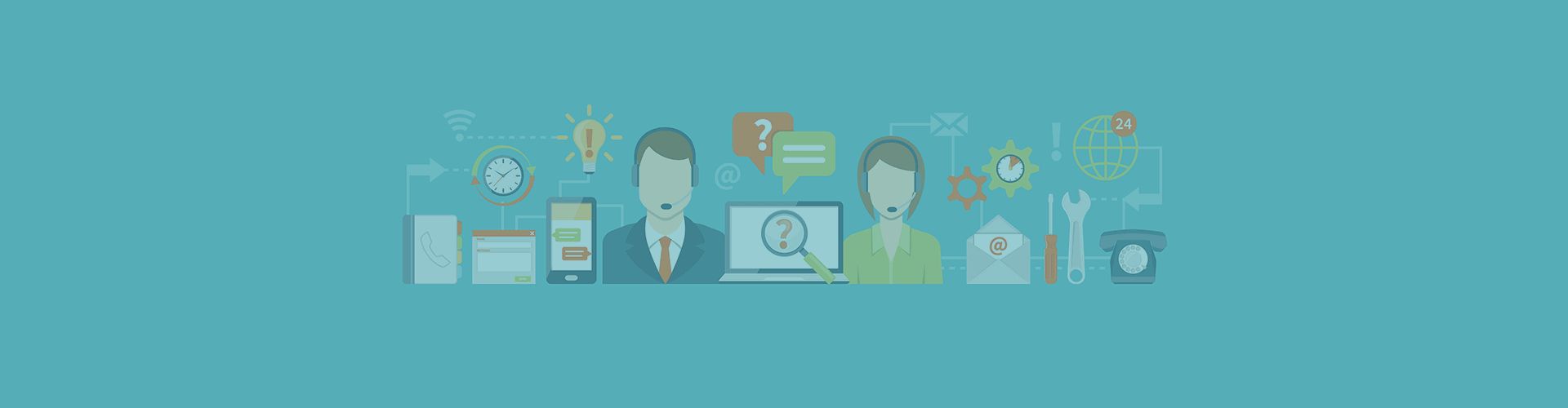 technical support background image
