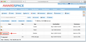 While you can create a .well-known folder in the File Manager, you are not allowed to use it live on your site.