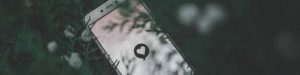 Creating social media marketing plan mobile phone image