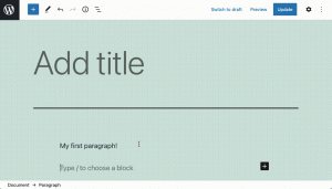 You can mark a block as reusable using an option in the three-dot menu.
