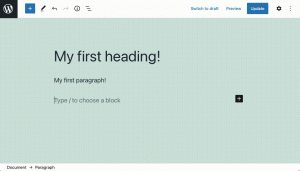 You can use keyboard shortcuts to insert every kind of block at the end of your document.