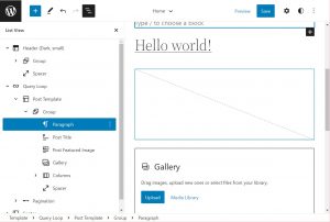 New expanded List View